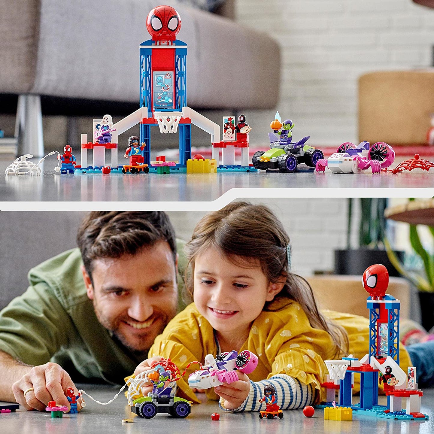 10784 Marvel Spidey und seine Super-Freunde: Spider-Mans Hauptquartier, Konstruktionsspielzeug