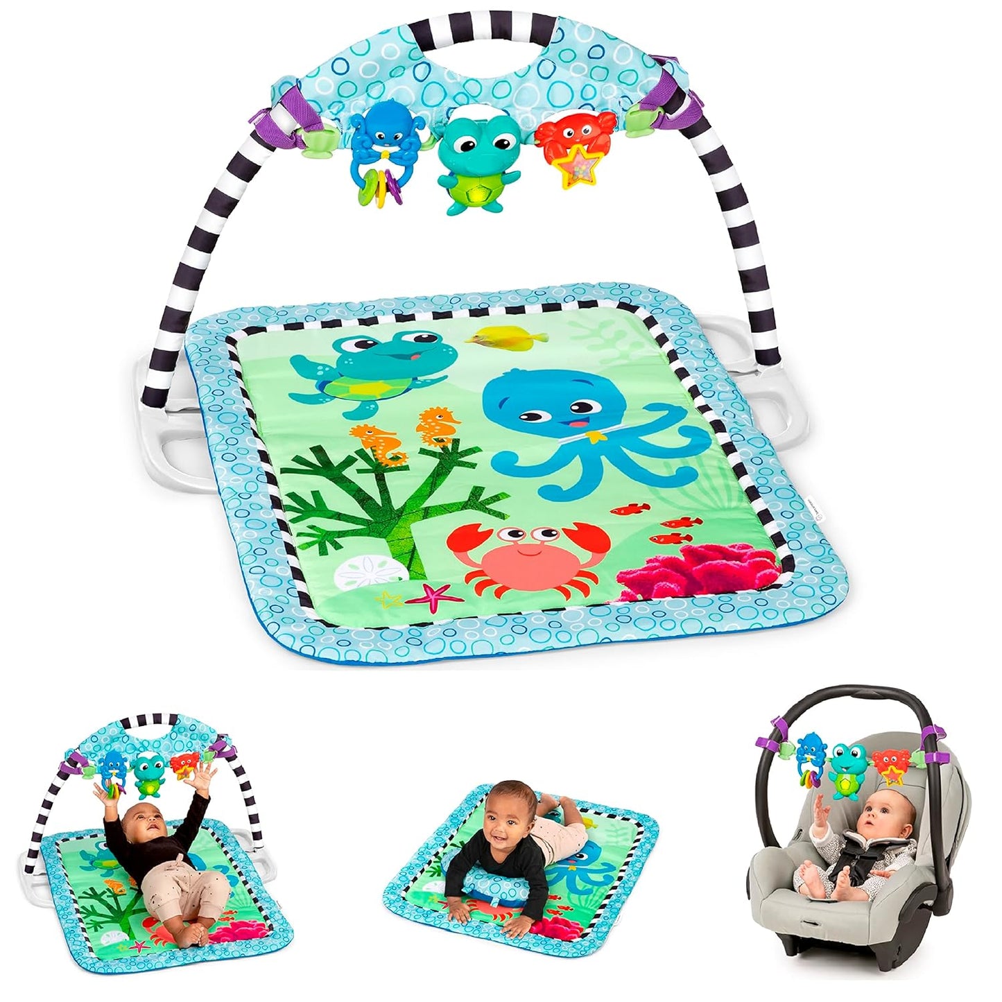 Krabbeldecke und Spielbogen zum Mitnehmen, Neptune's Discovery Reef