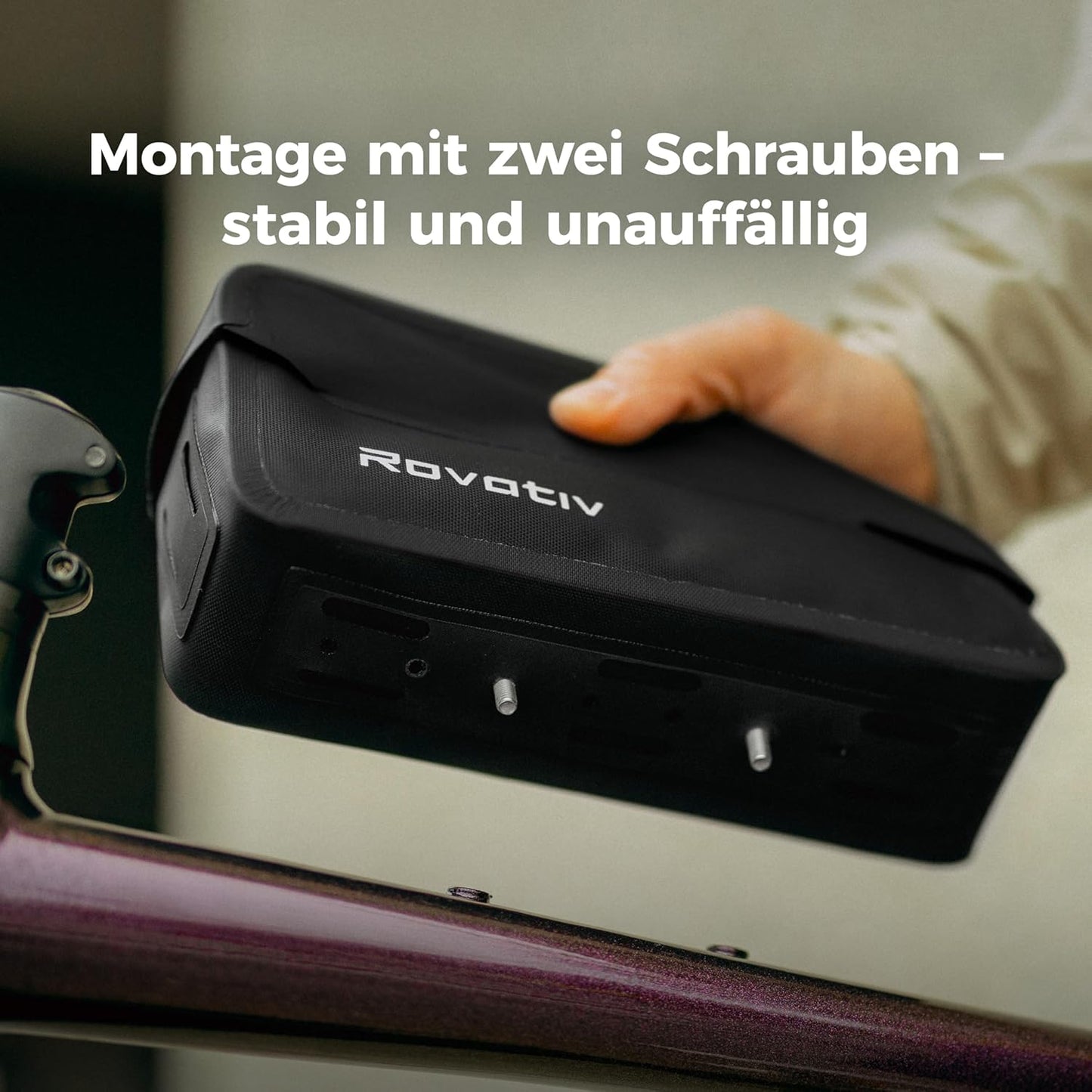 Wasserdichte Oberrohrtasche