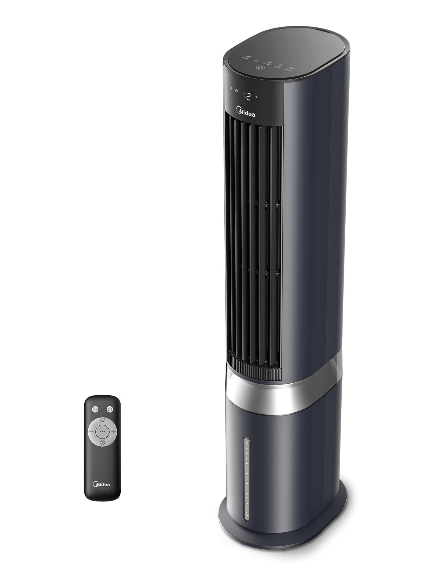 Sensicool Mobiler Luftkühler mit Wasserkühlung, Blau 7L Wassertank