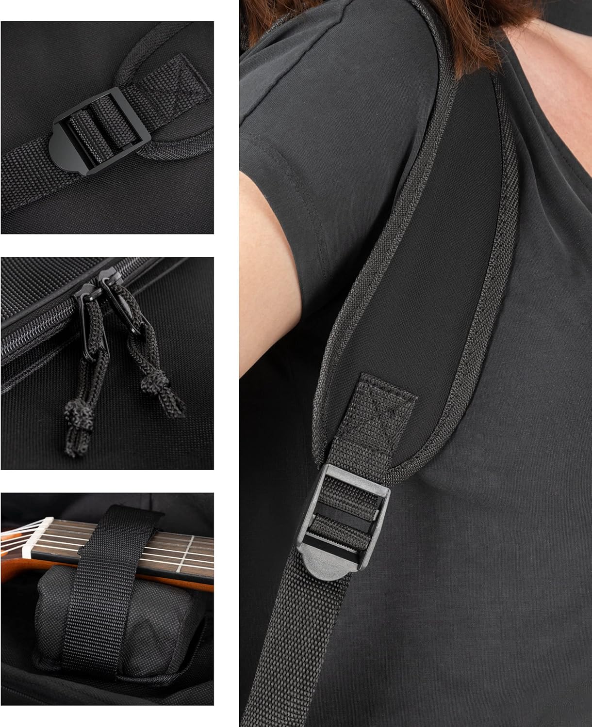 Klassik-Gitarrentasche 4/4 mit Polsterung