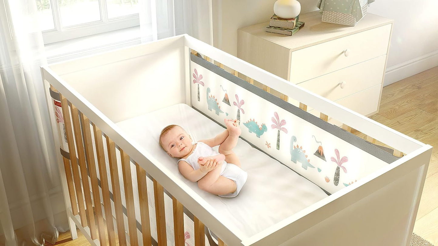 2-seitiges Nestchen für Kinderbetten, Mehrfarbig