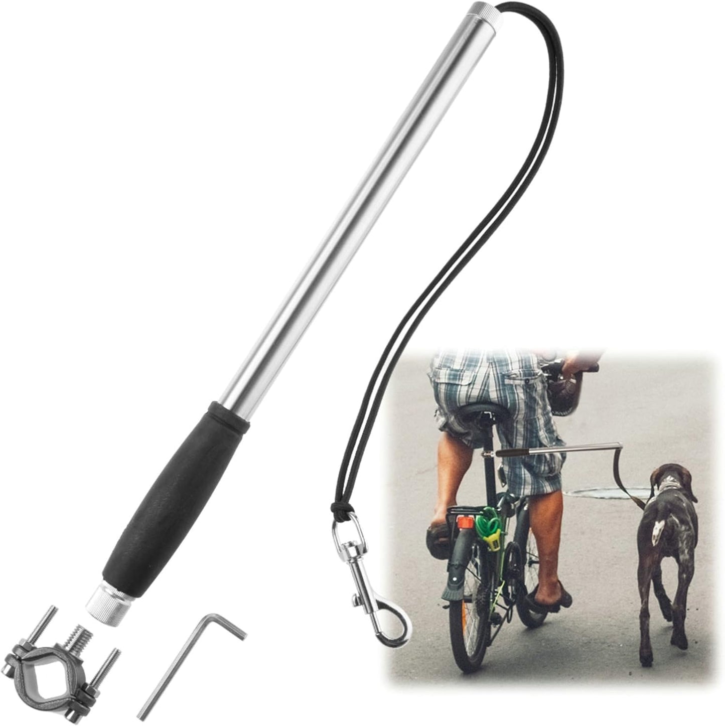 Fahrradstange für Hunde