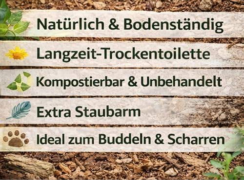 Waldbodeneinstreu für Kleintiere