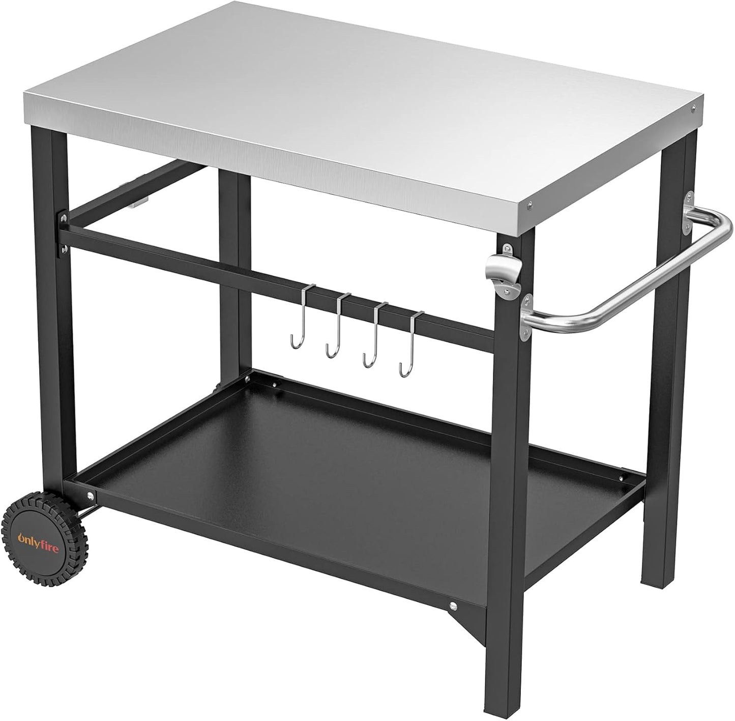 Grilltisch Outdoor Servierwagen 85,3×61×81cm