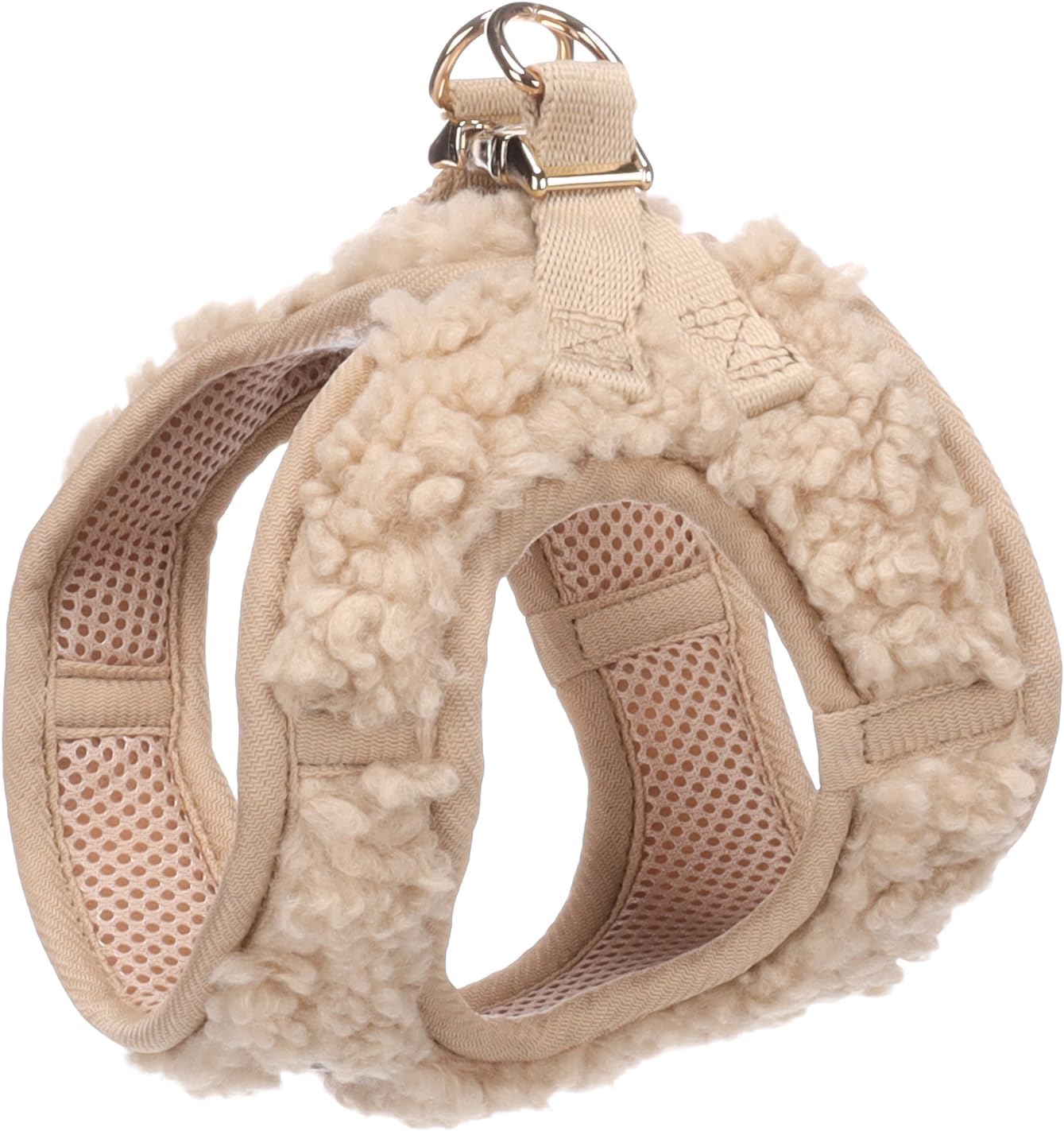 Step&Go Pookie Hundegeschirr mit Anti-Zug-Ringen, Pookie Beige Extra Small