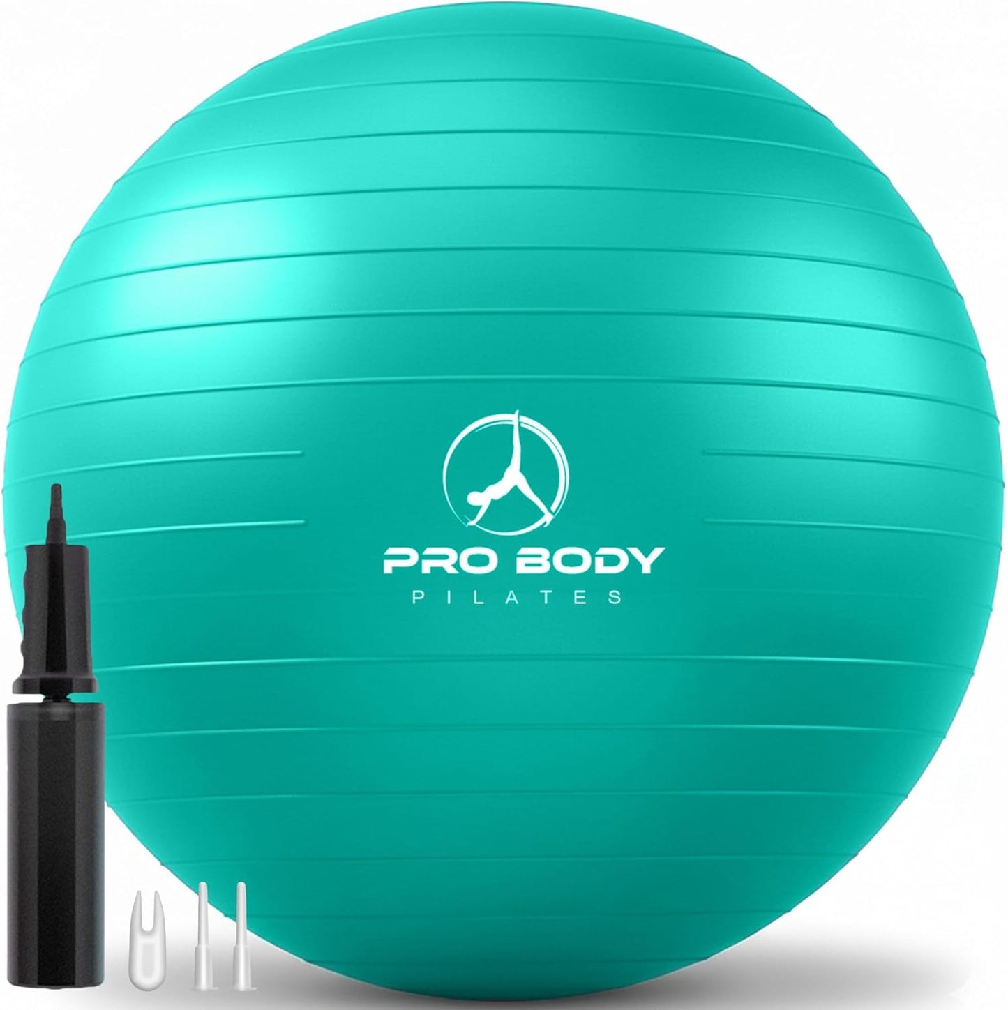 Pilates- und Gymnastikball, Aqua 65 cm