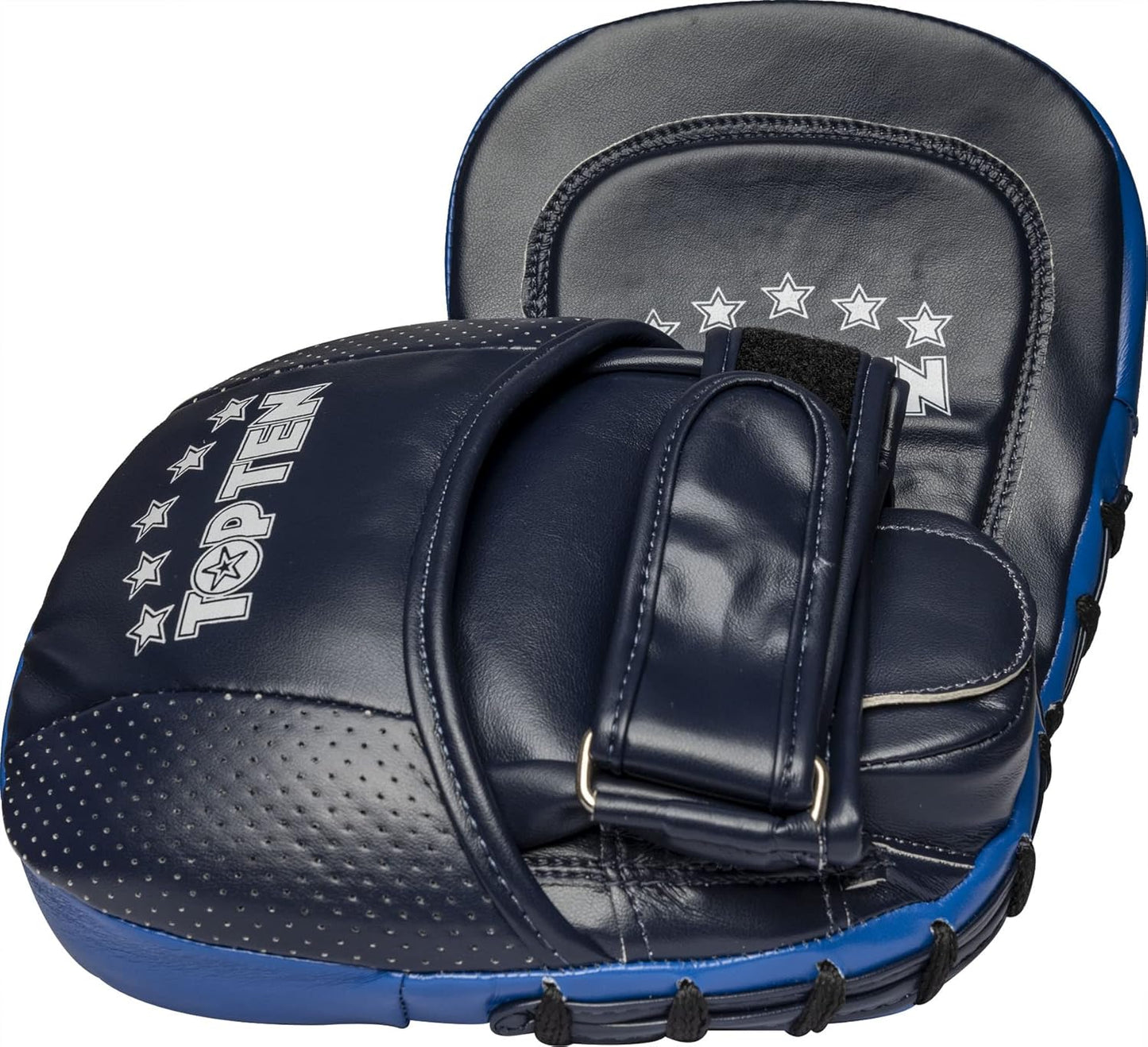 Handpratzen Intro für Boxtraining, Blau - Dunkelblau
