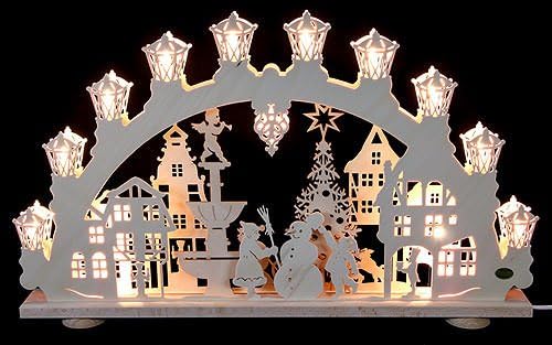 Lichterbogen Winter in Town