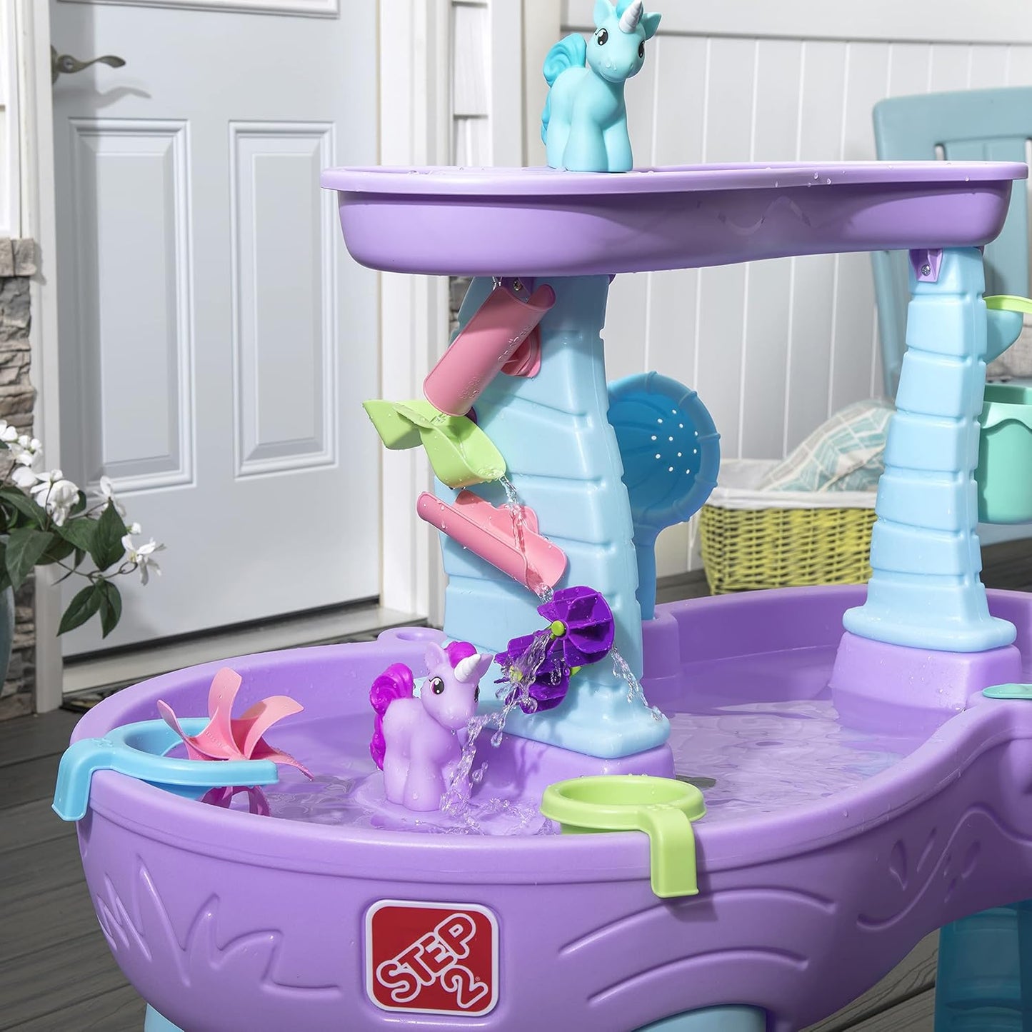 Wasserspieltisch mit Zubehörset, Violett