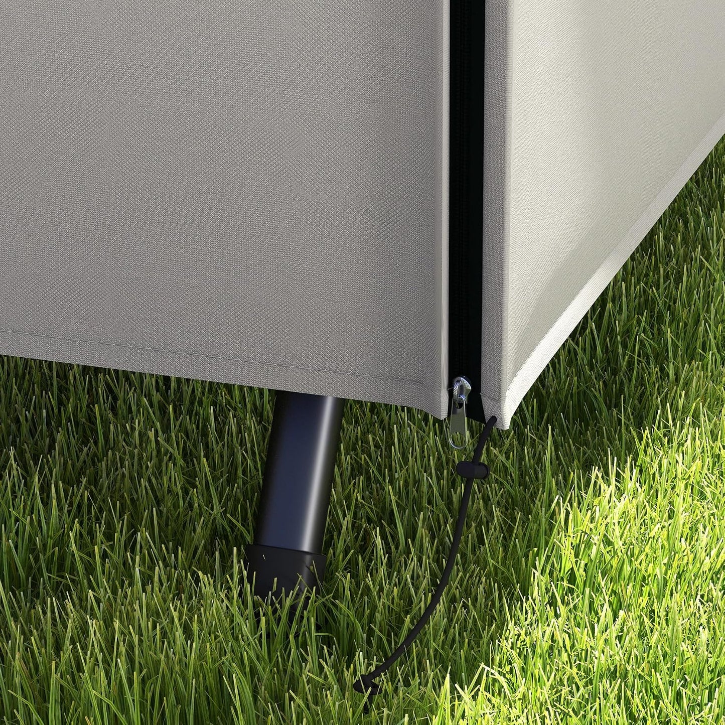Abdeckung für Hollywoodschaukel, 205L x 124B x 164H cm Grau