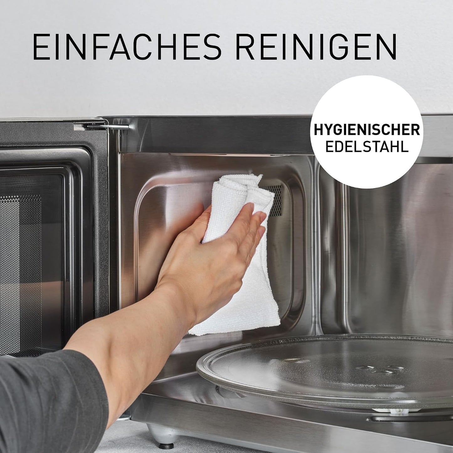 Kombi-Mikrowelle mit Airfryer-Funktion