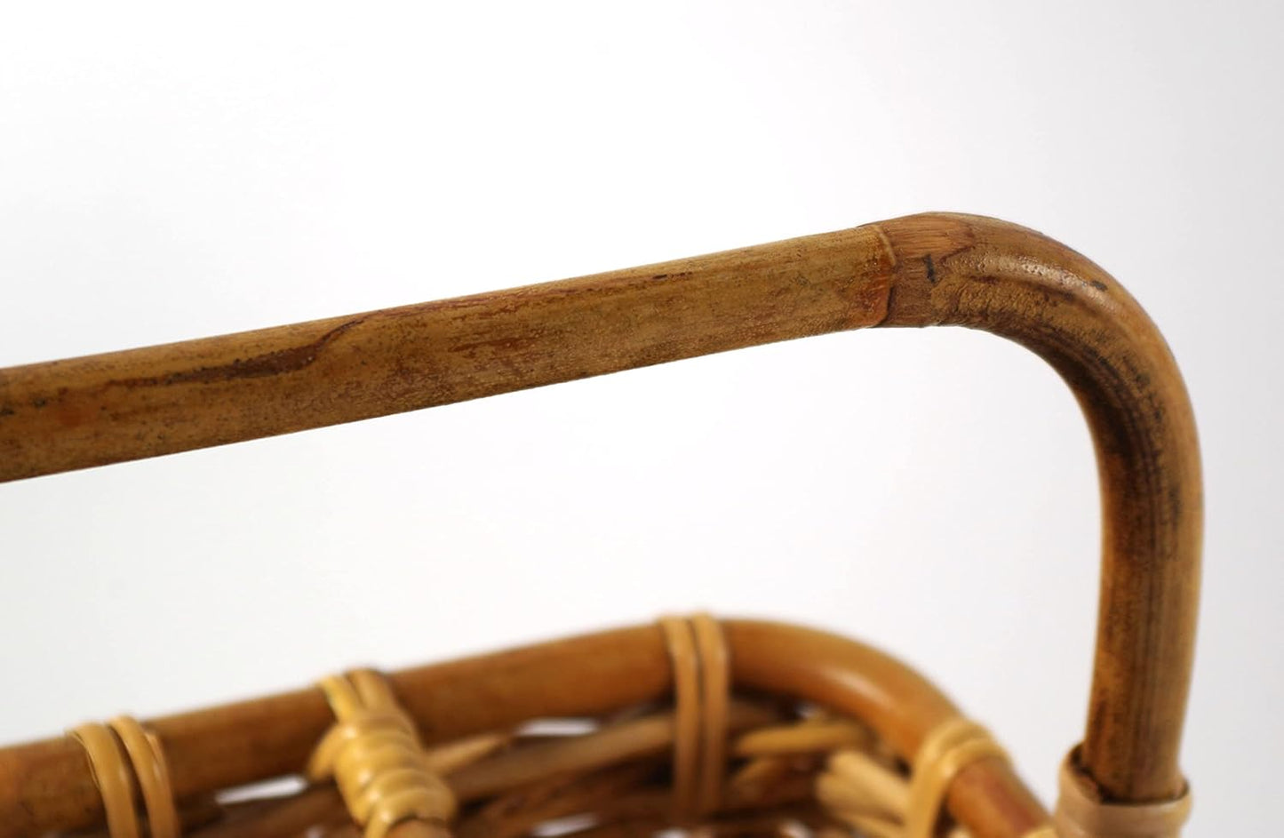 Flaschenträger aus Rattan für 6 Flaschen, Natur