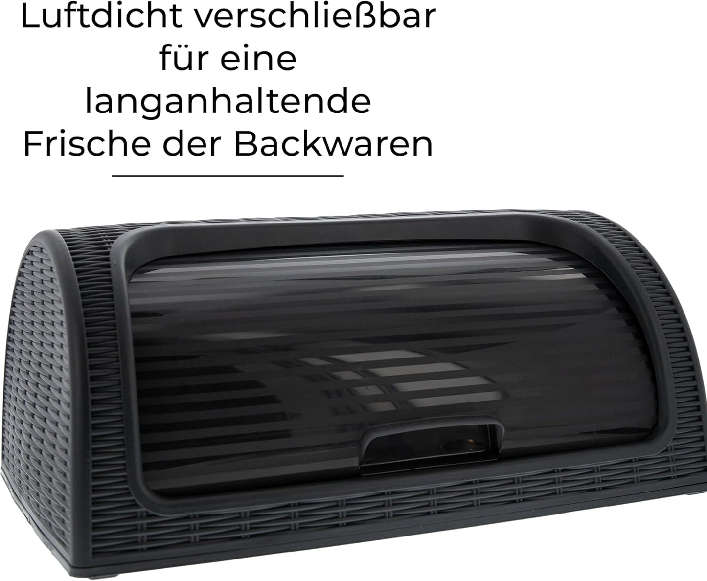 Brotkasten, Grau - Premium