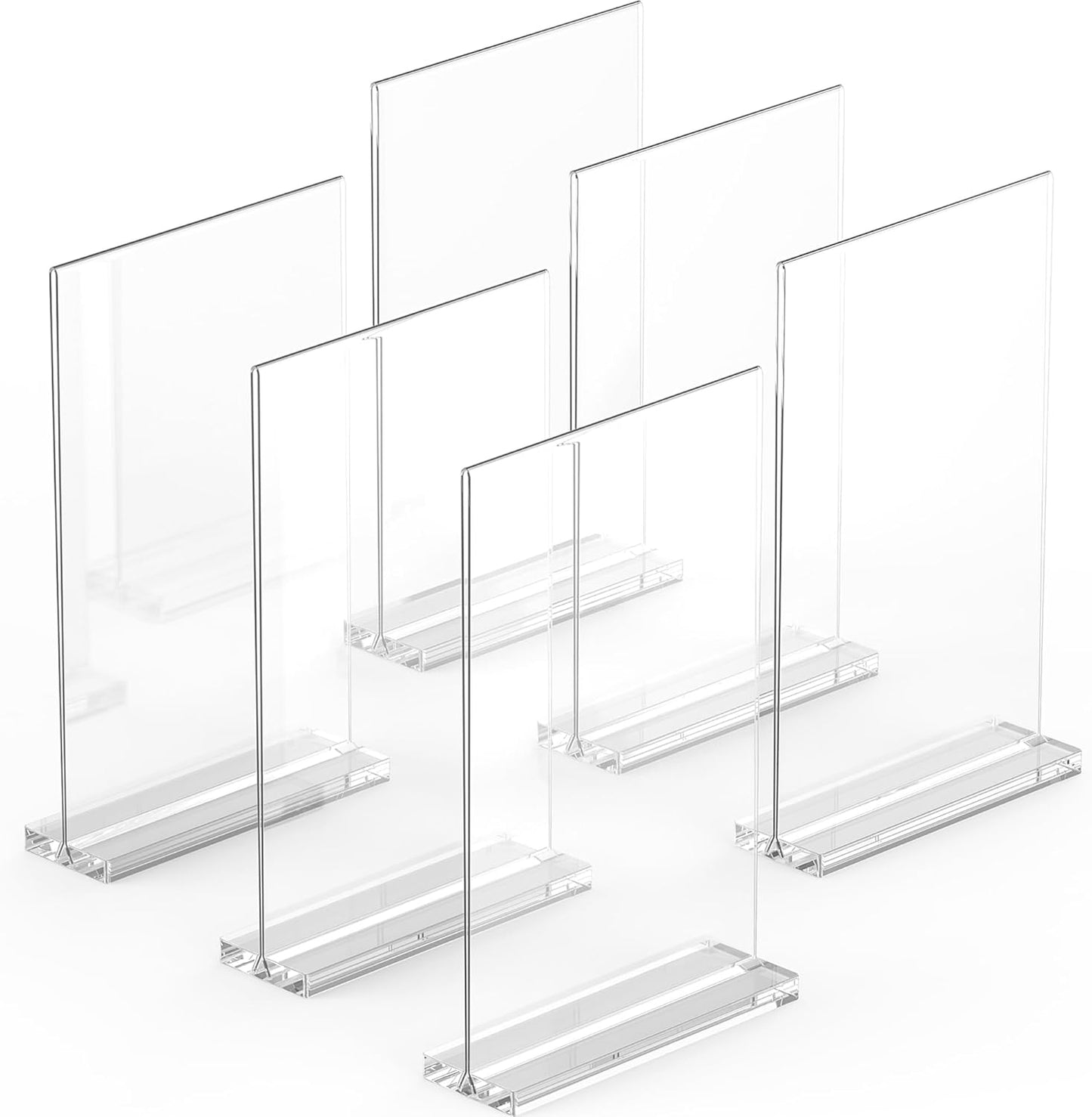 6-teiliges Schilderhalter Set für Tisch-Displays, A5