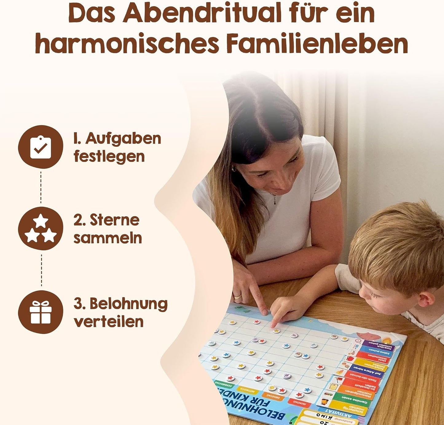 Belohnungstafel für Kinder, Tafel-Safari