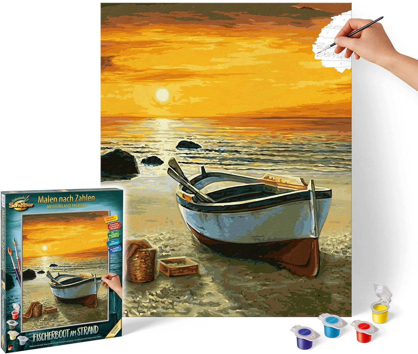 MNZ - Fischerboot am Strand