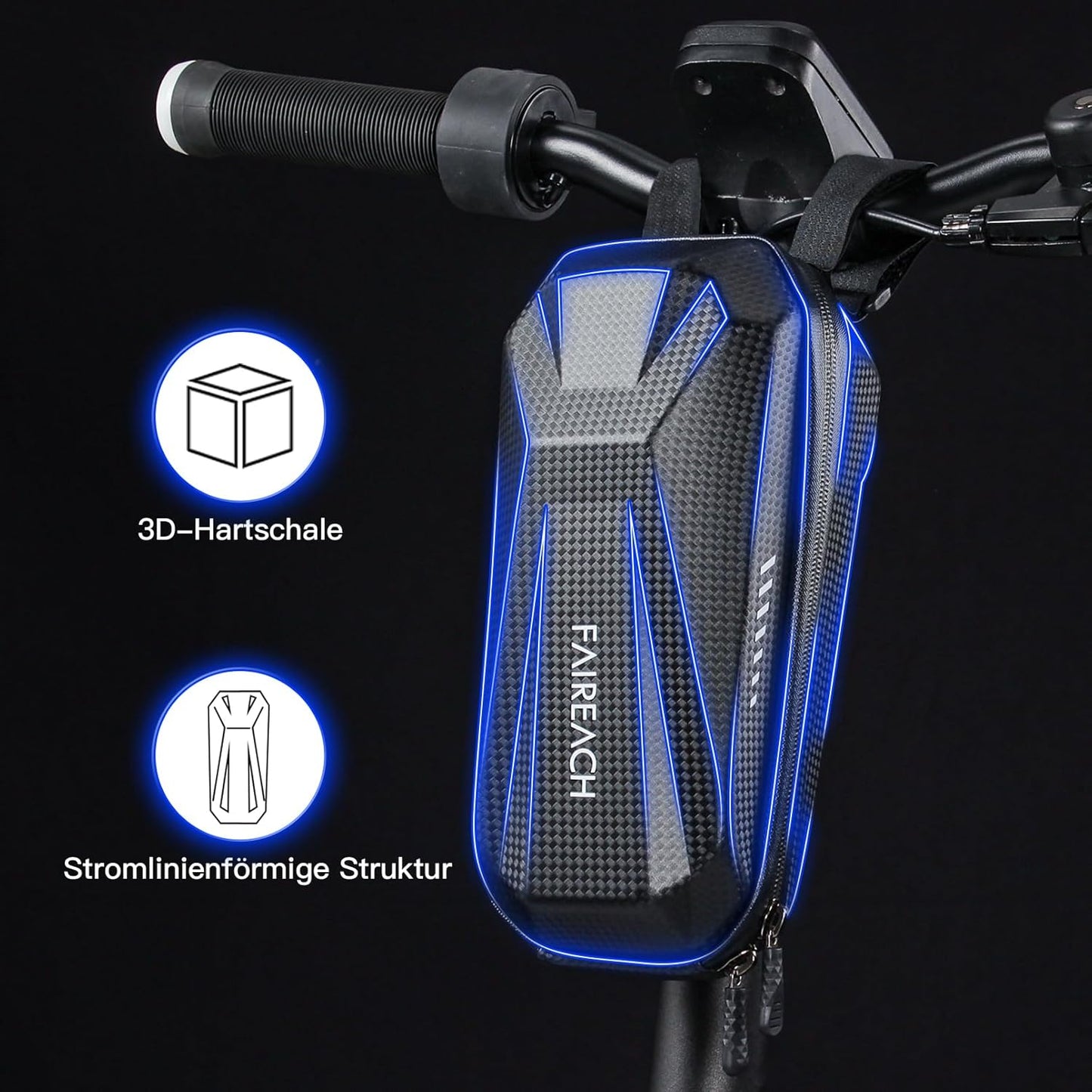 Rollertasche, 2l-schwarz