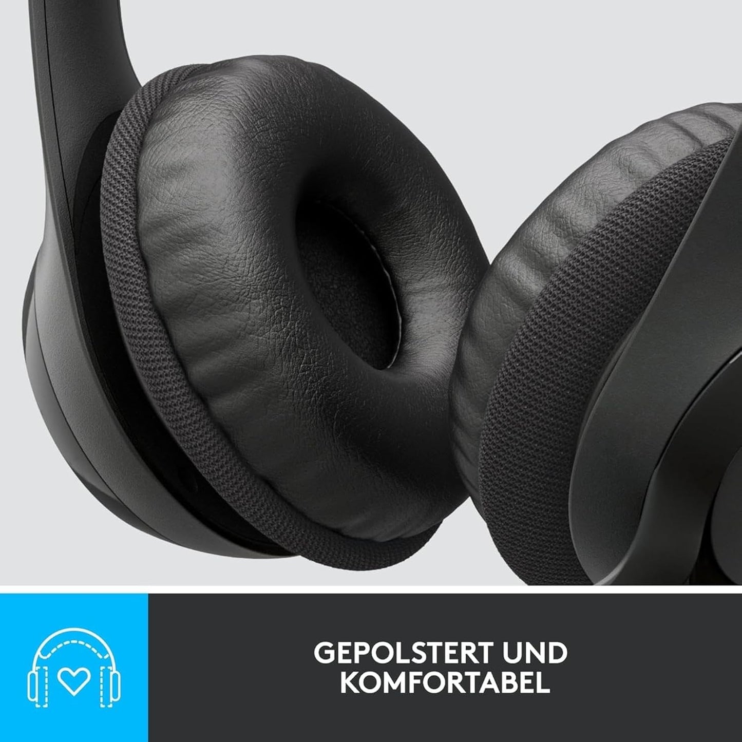 H390 Headset mit Rauschunterdrückung, H390 USB-A Schwarz