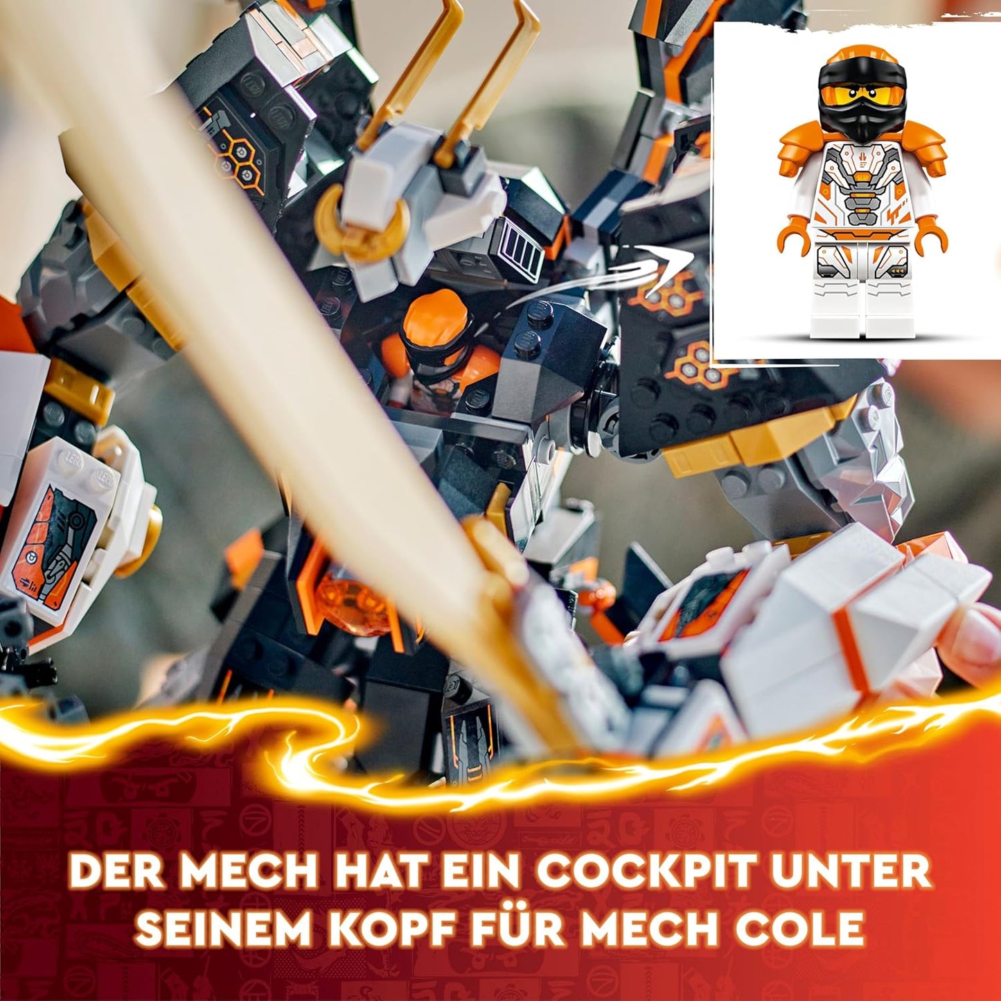 Coles Titandrachen-Mech