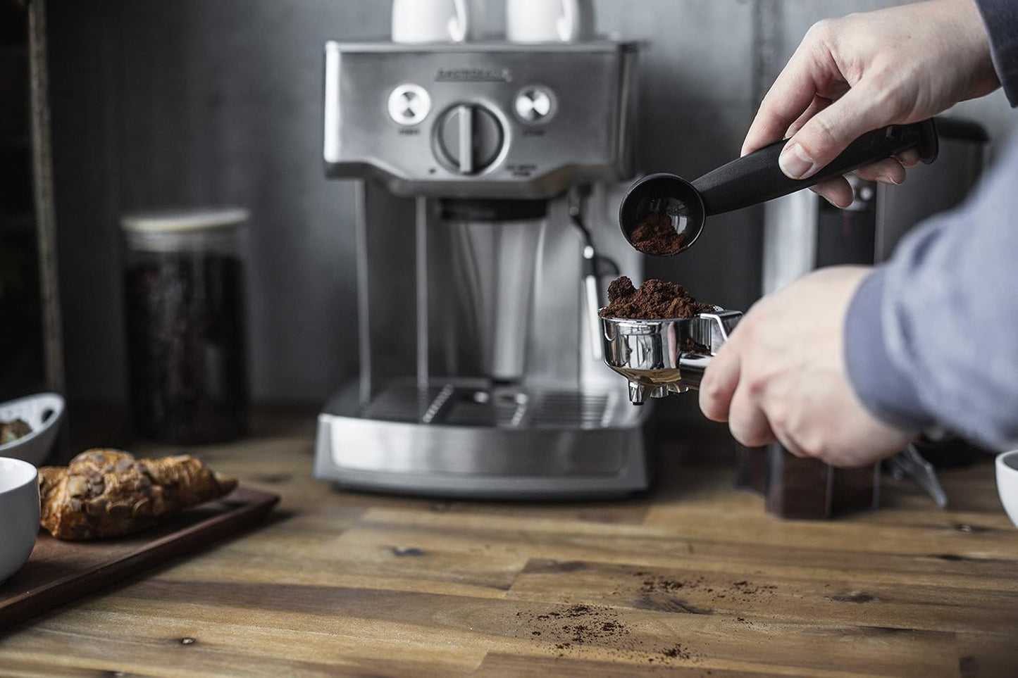 Design Espresso Pro Espressomaschine mit Siebträger