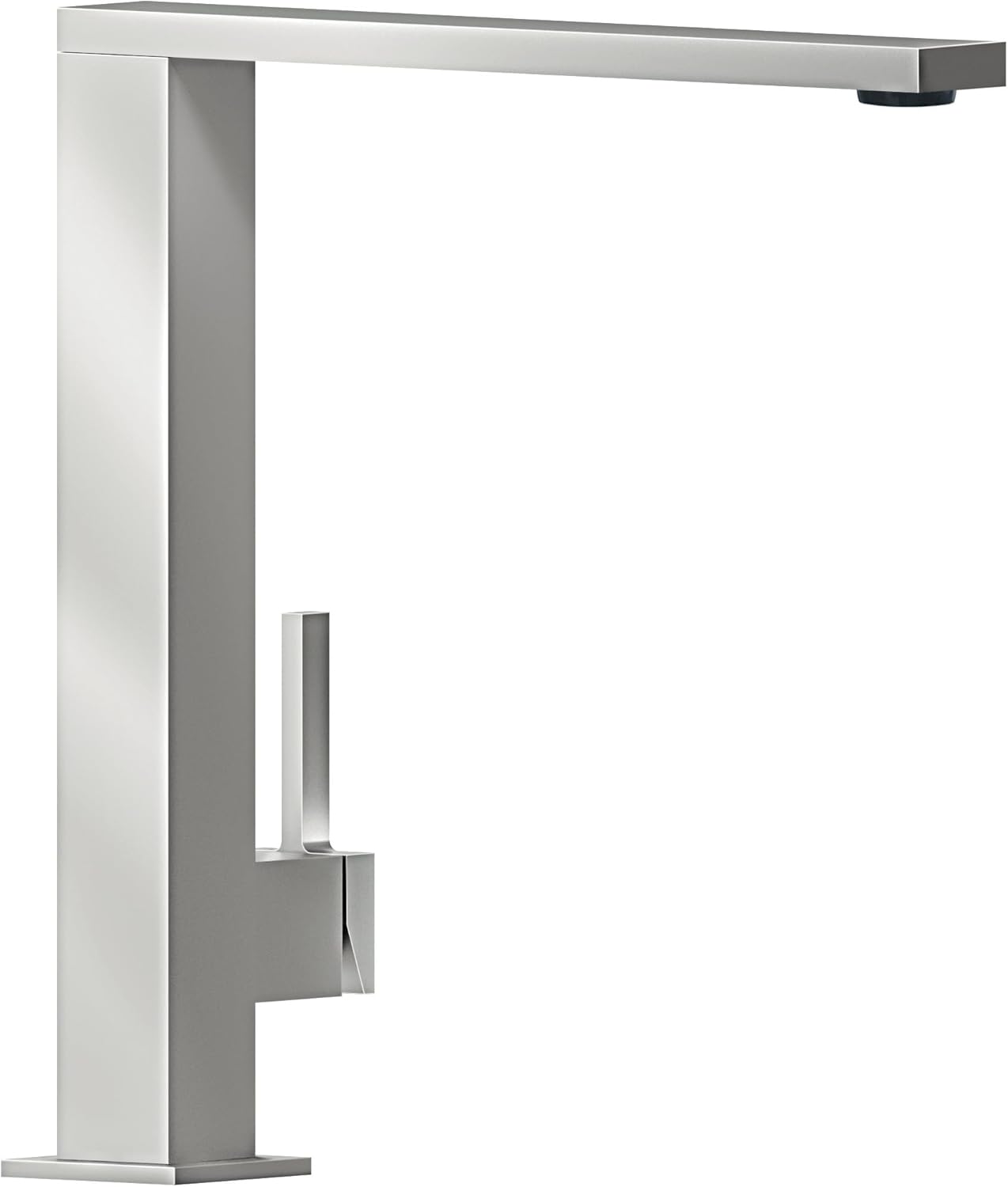 Küchenarmatur Finera Square, Edelstahl Massiv|Eckig