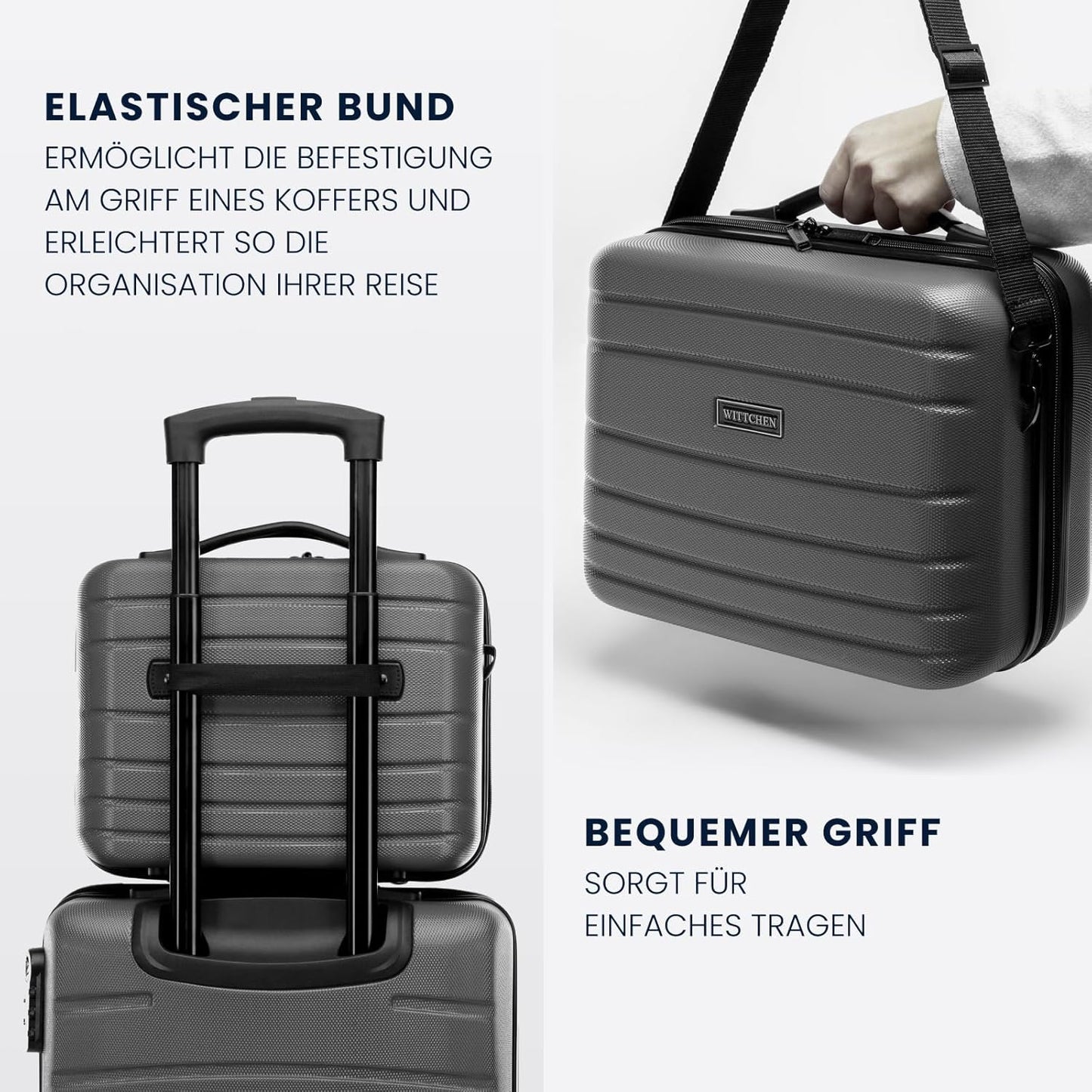 Kosmetikkoffer, Champagner Kosmetikkoffer