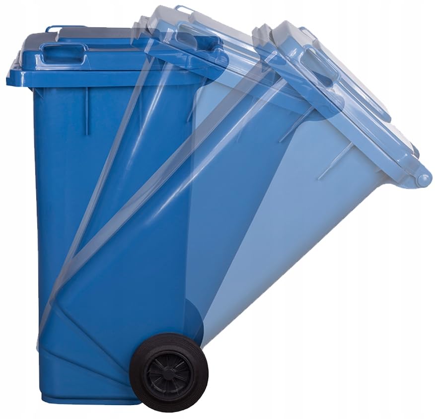 Abfalltonne 120L, Blau
