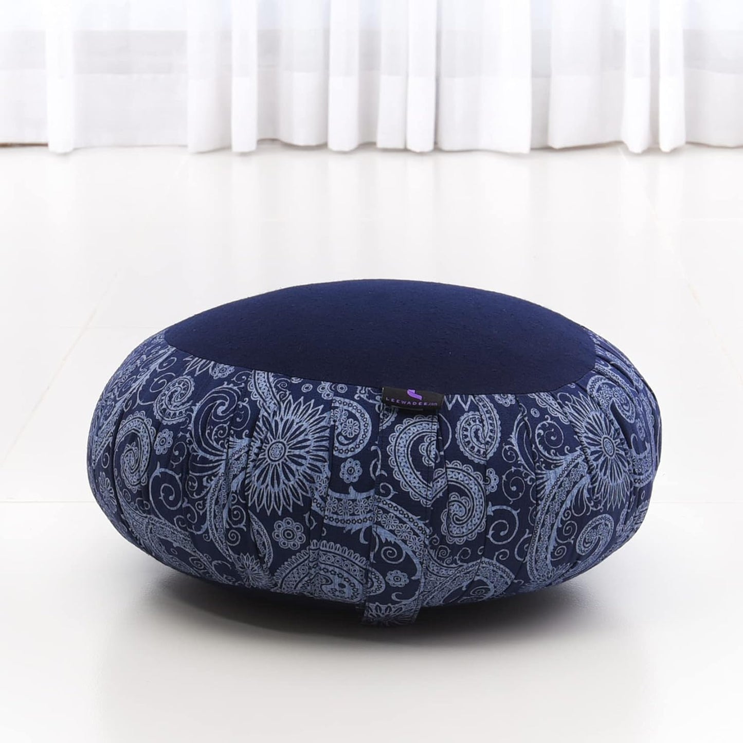 Meditationskissen Set mit Zafu und Zabuton, Cbt1 - Blau