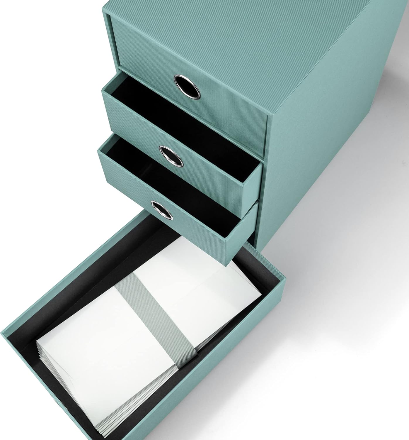 Schubladenbox mit 4 Schubladen, Opal
