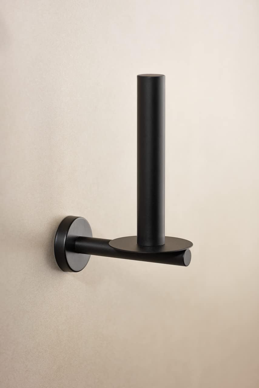 Ersatzrollenhalter Bosio, Schwarz