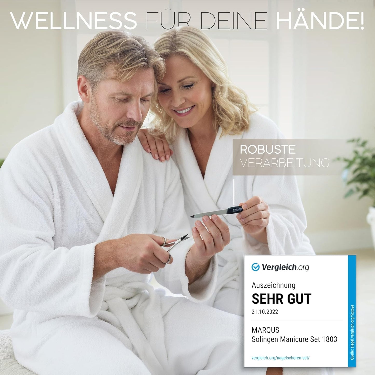 7-teiliges Maniküre-Set mit Lederetui, 10. Kork