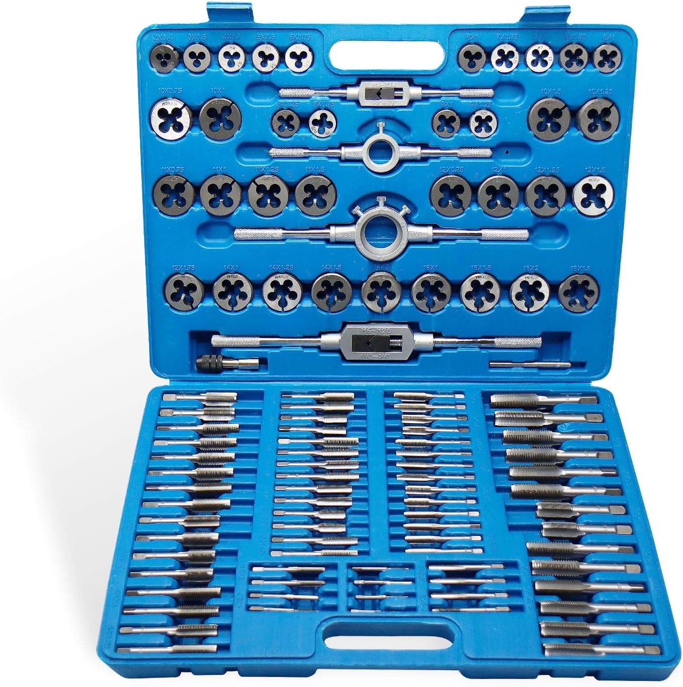 110-teiliges Gewindeschneider Set 5801V, 110tlg, M2-M18