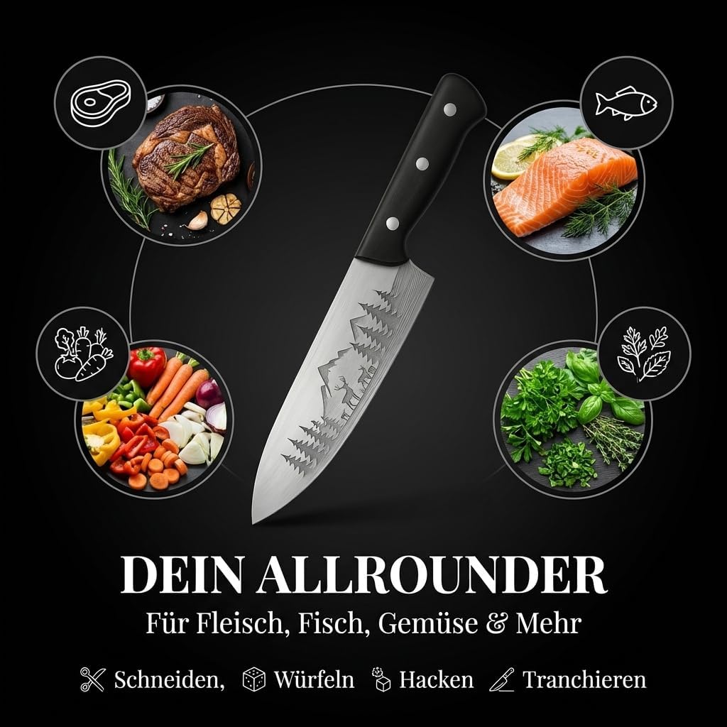 Chef Allround-Kochmesser, 20cm