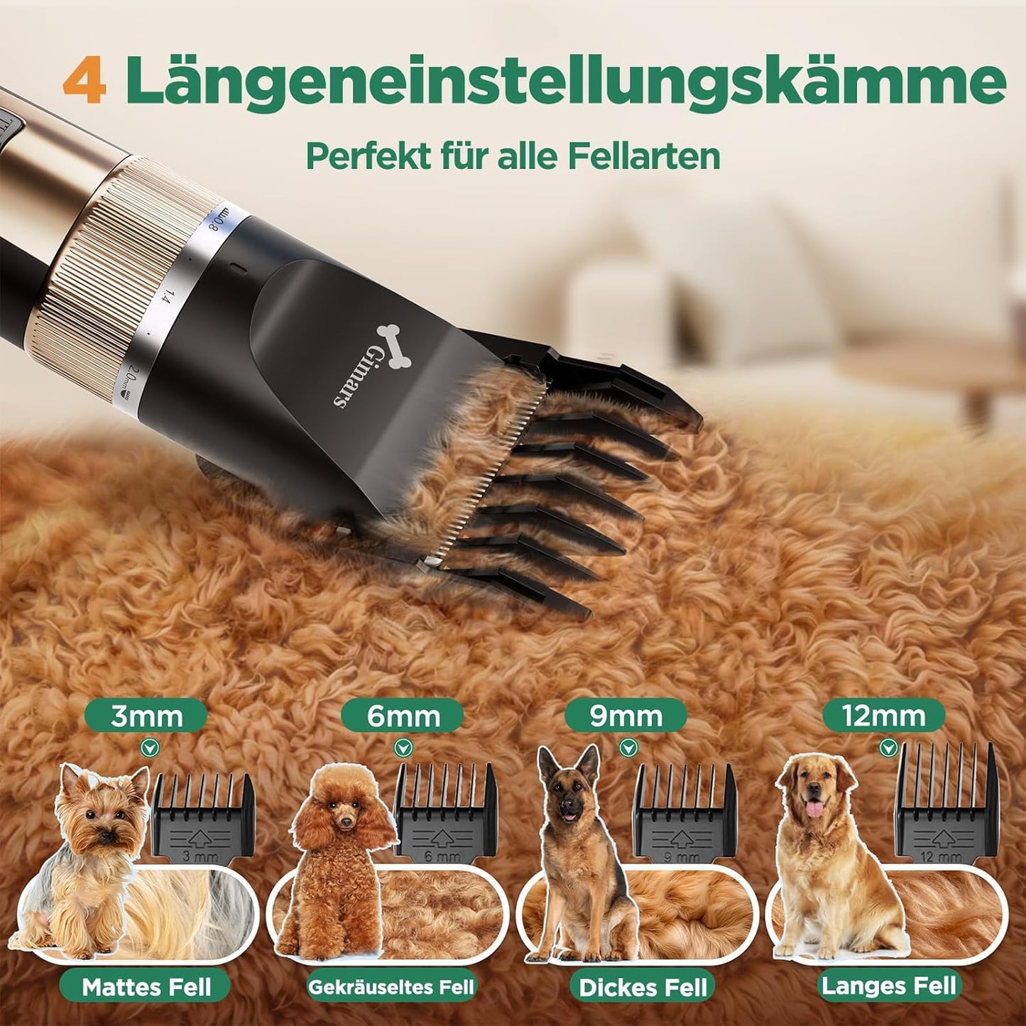 Hundeschermaschine, Standard