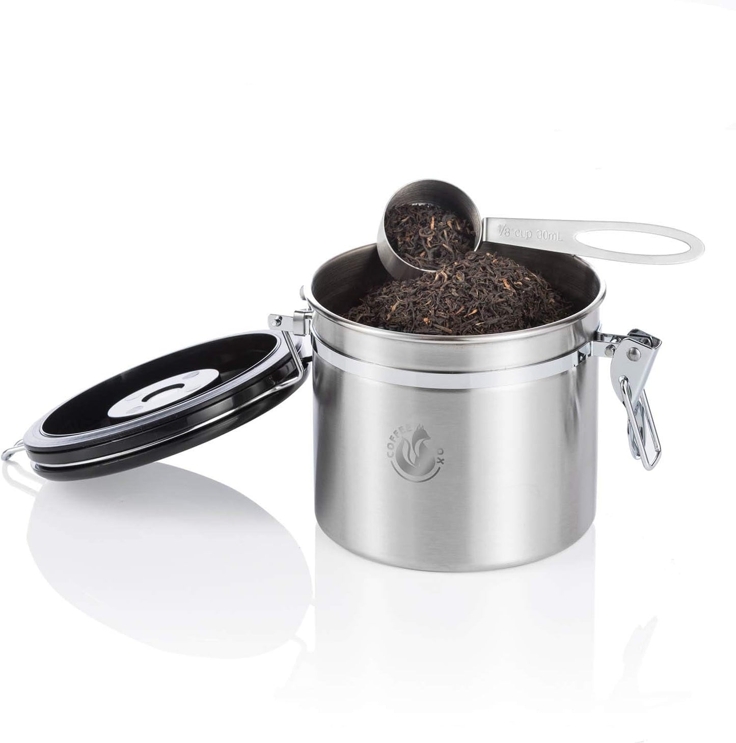 Vakuum-Kaffeedose mit Aroma-Deckel, Klein (900ml)