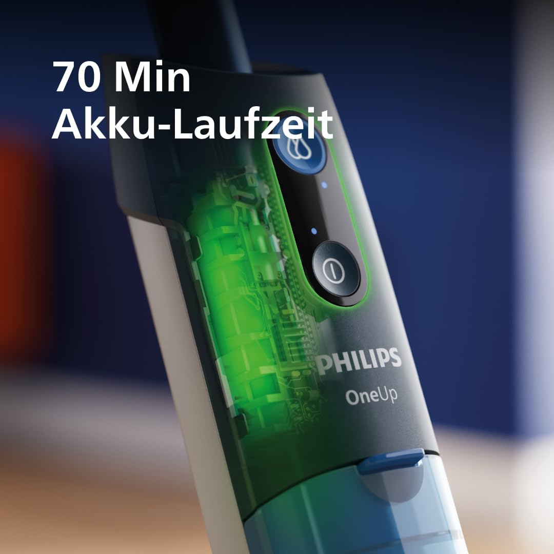 Elektrischer Wischmopp OneUp 5000 Serie mit 360° Drehgelenk, 5000 Series, 2 Feuchtigkeitseinstellungen