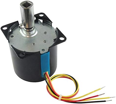 Synchron-Getriebemotor mit Grillspiess-Adapter, 4 U/min, mit Grillspiess-Adapter