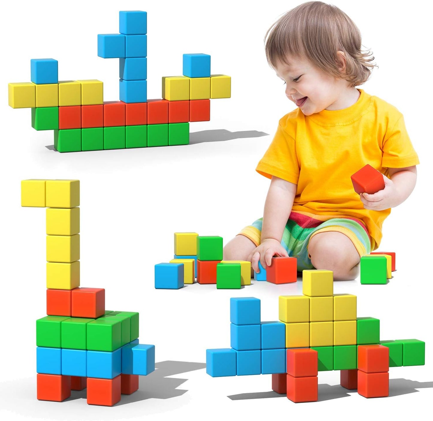 Magnetisches Bausteinset, 28 Stück