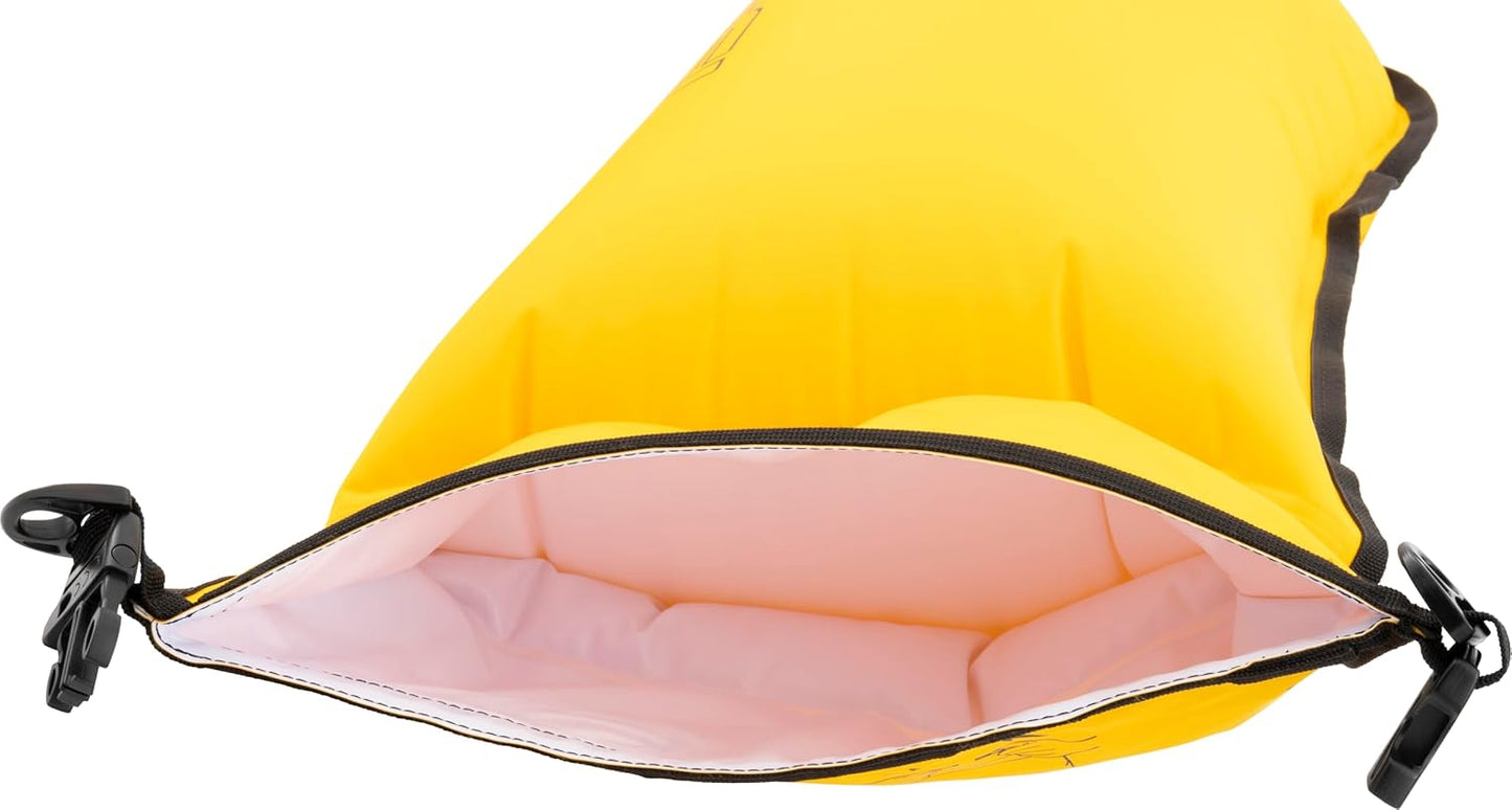 Glide Pro Schwimmboje 28L, Gelb Pro Swim Buoy