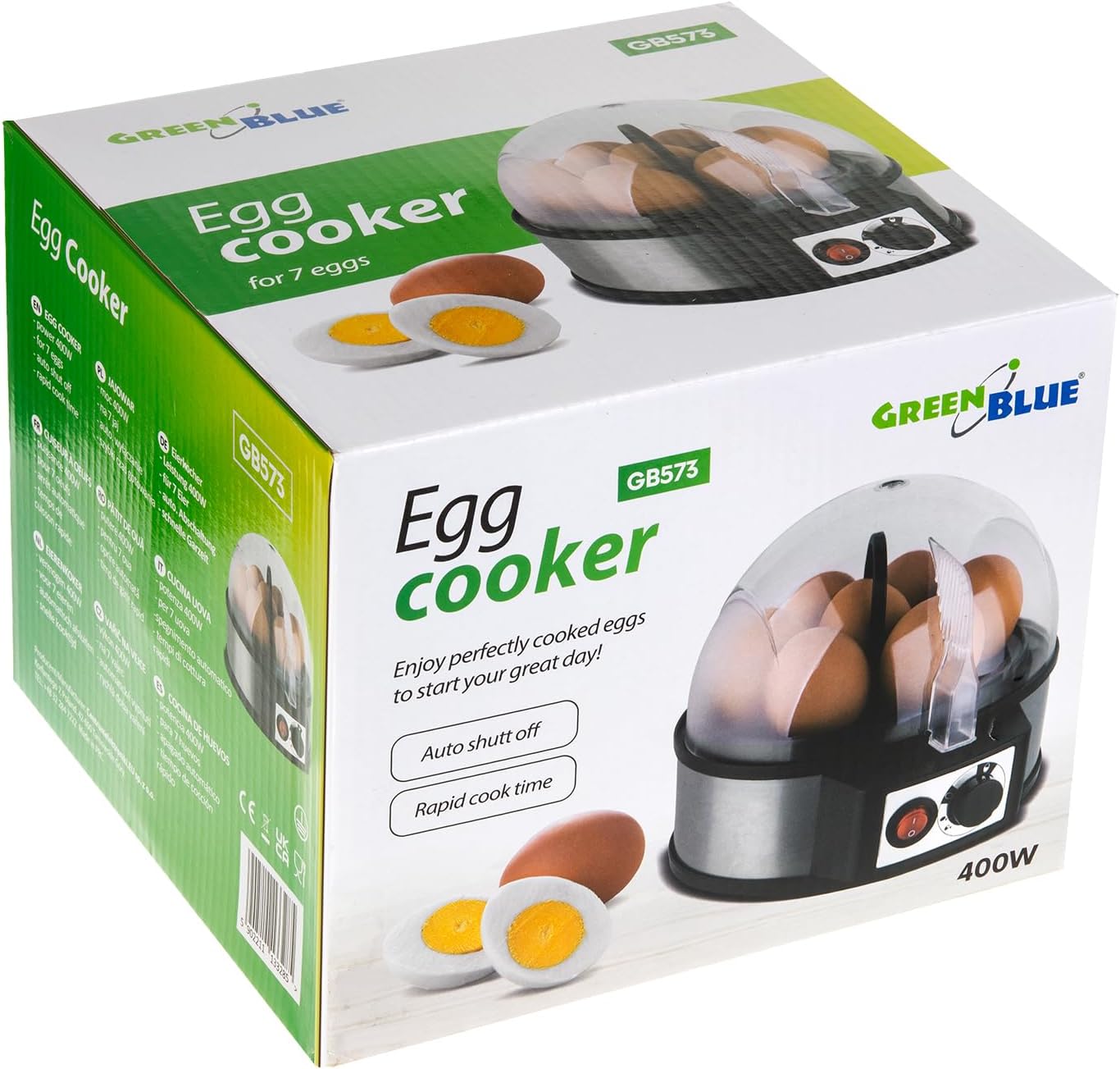 GB573 Automatischer Eierkocher für 7 Eier