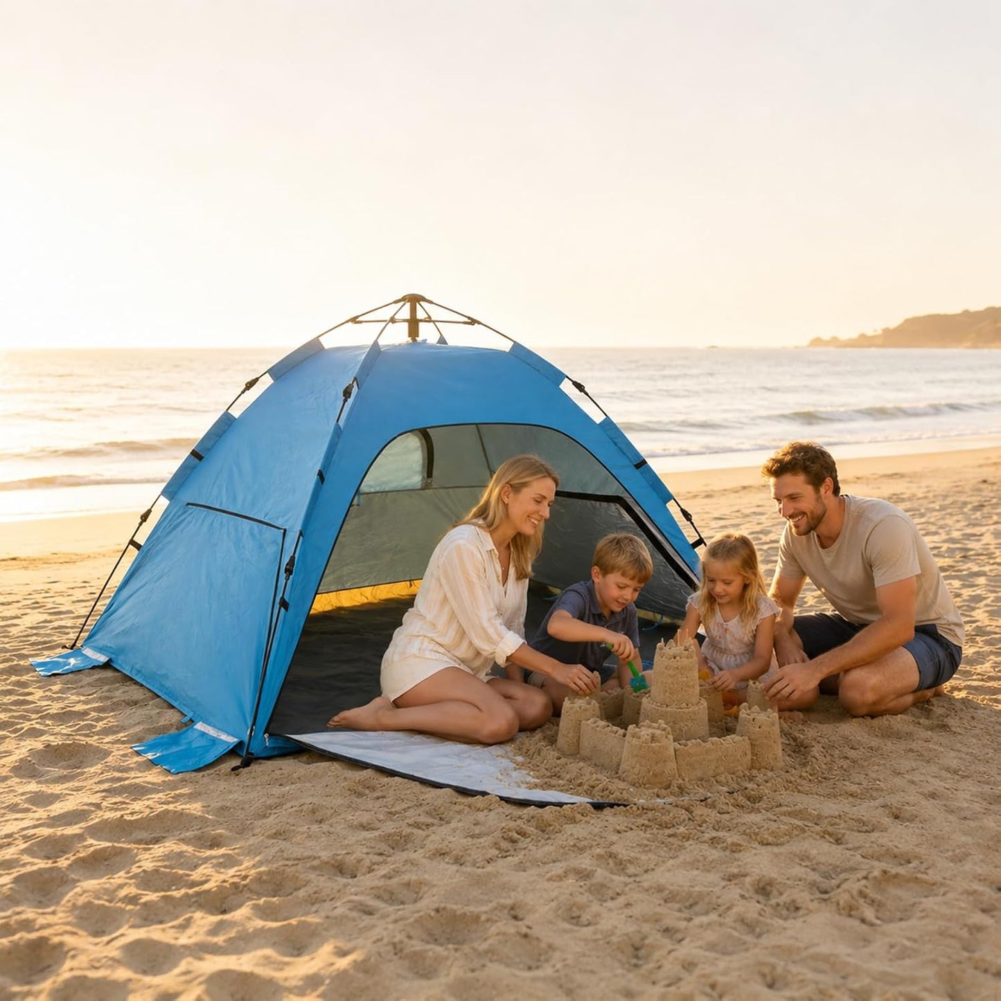 Pop Up Strandmuschel