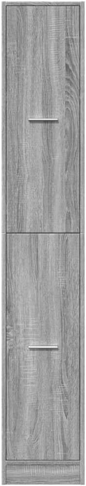 Auszugschrank mit Schubladen, Grau Sonoma 30 x 41 x 174.5 cm