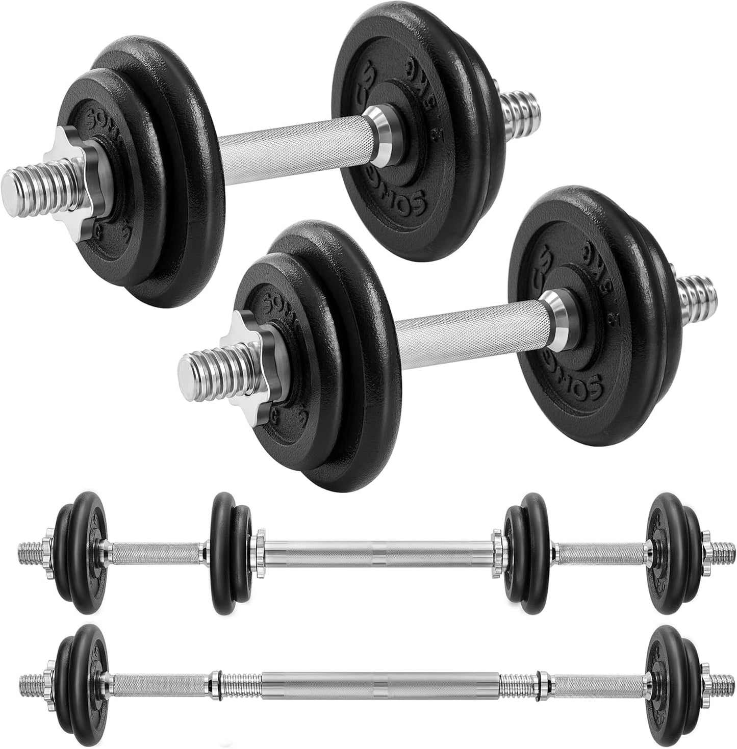 Hantelset, 20.0 Kilogramm