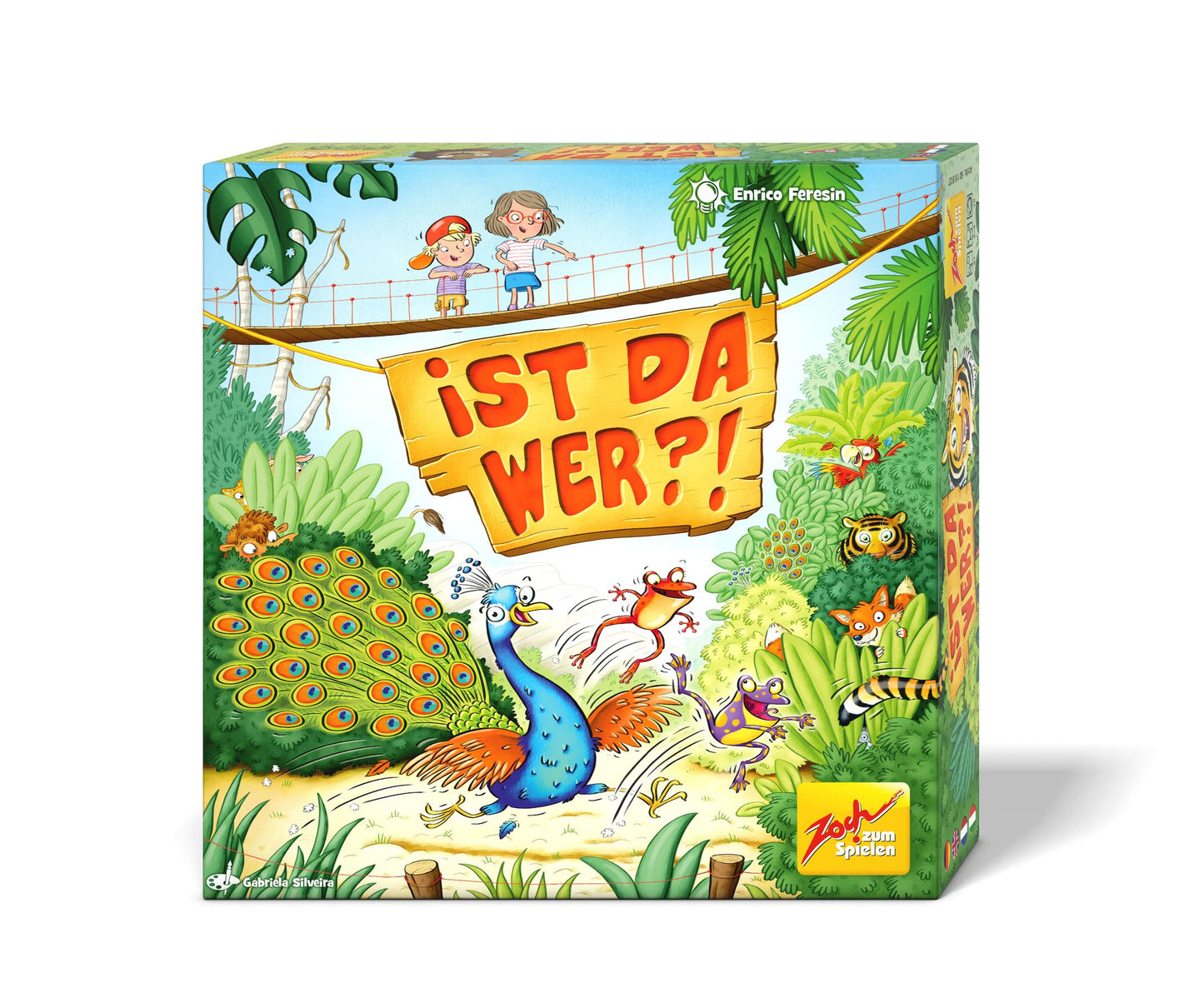 Kinderspiel "Ist da wer?" (ab 5 Jahren, 2-4 Spieler)