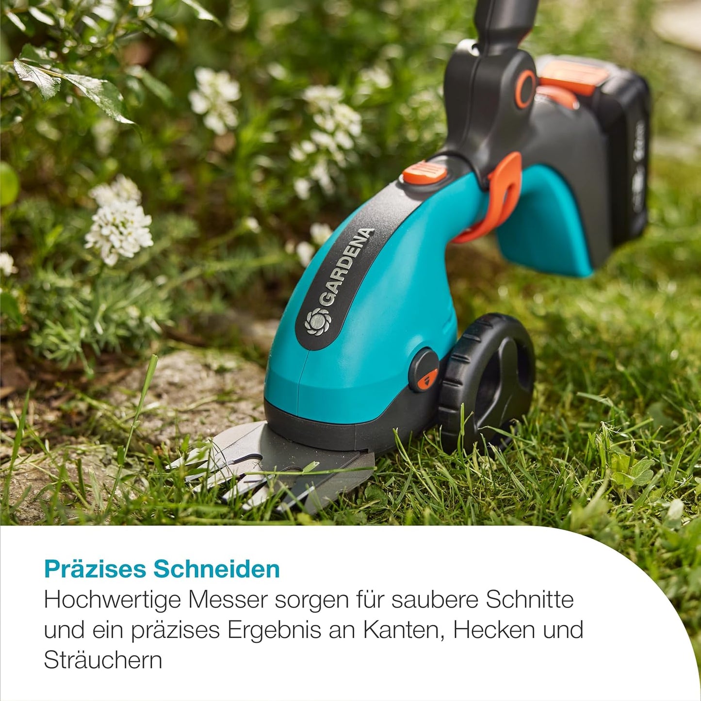 Akku-Grasscheren-Set PowerCut
