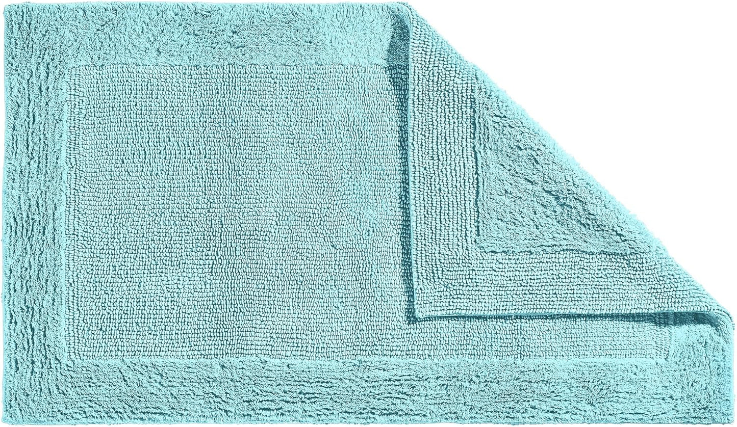 Badematte Stuttgart, 80x150 cm, Türkis Badteppich - 80x150 cm