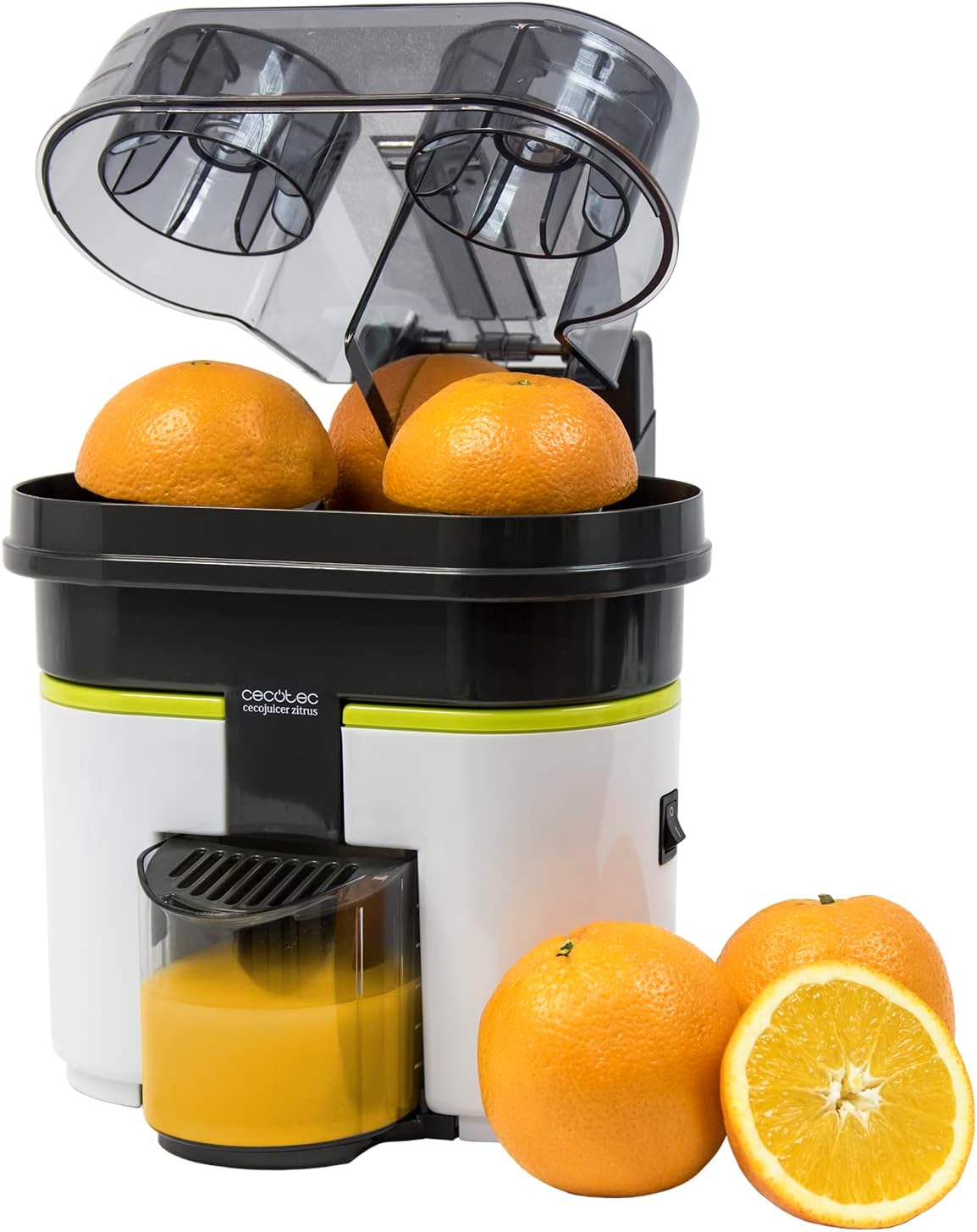 Zitrus Turboentsafter mit 2 Köpfen, Cecojuicer Zitrus Turbo