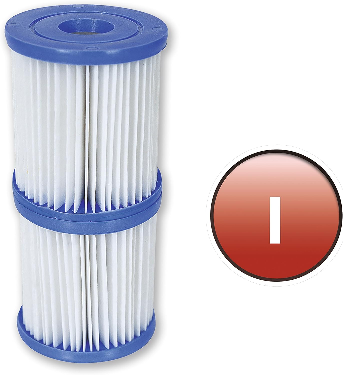 Fast Set Pool mit Filterpumpe, 244x66 cm Blau Single