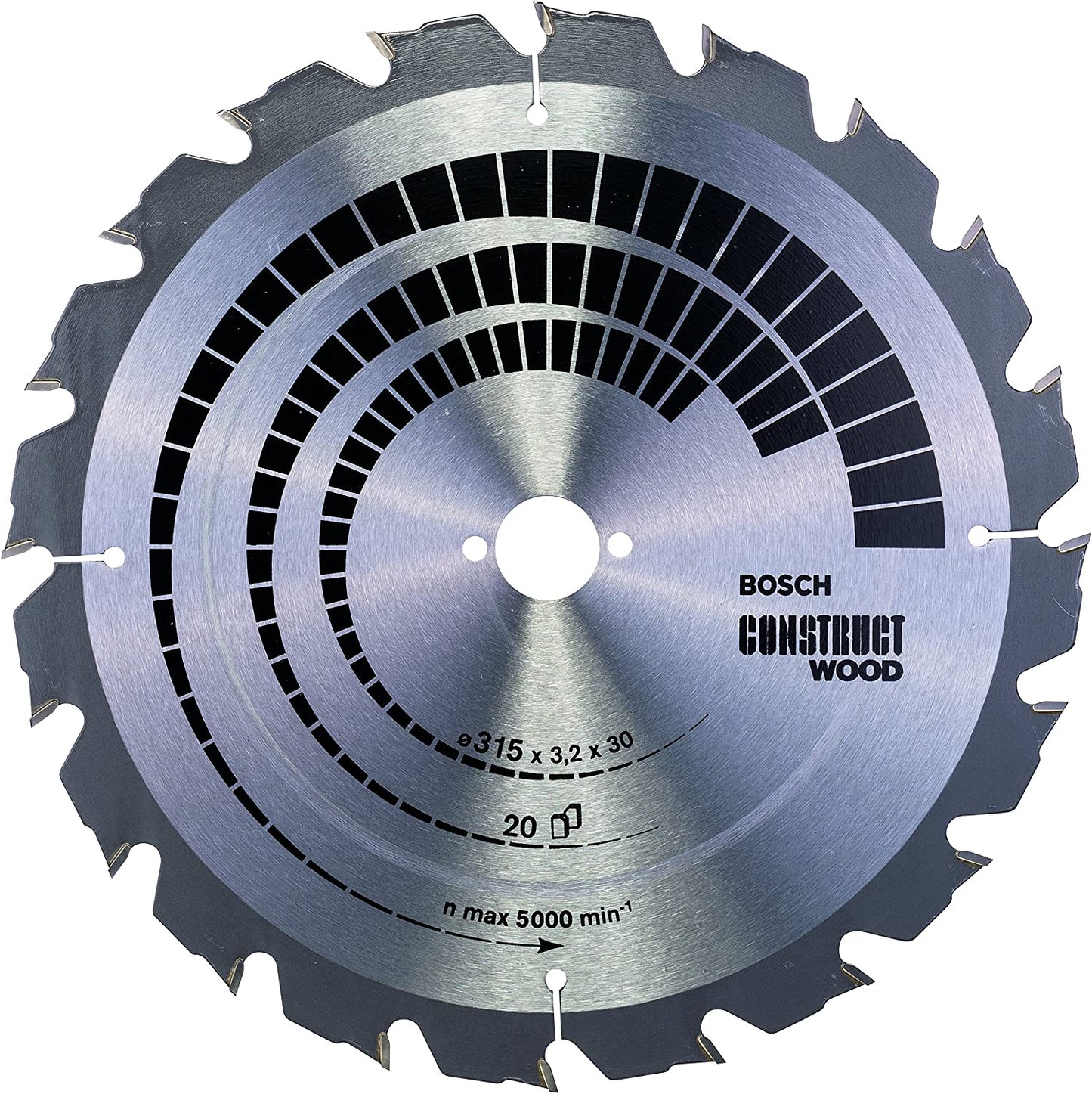 Kreissägeblatt Construct Wood, 315mm, 315 x 3.2/2.2 x 30 mm